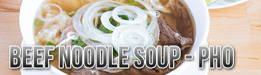 BEEF NOODLE SOUP (PHO) image