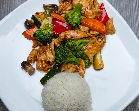 43. STIR-FRY with JASMINE RICE image